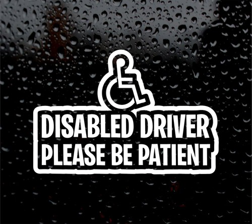 Disabled driver please - disabled,