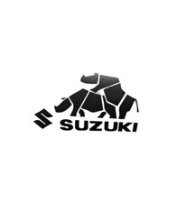 2 x  Suzuki Humping Rhinos Decal, Sticker Jimny Vitara Sj Swift Ignis Samurai 