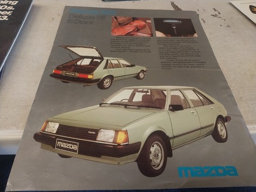 1980 mazda 323 deluxe door - mazda,
