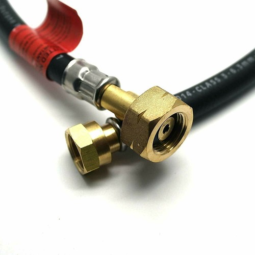 Butane gas hose pigtail - gas, 0.5m