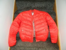 O'NEILL LADIES PINK DOWN FILLED LIGHTWEIGHT PUFFER JACKET/COAT EU-M