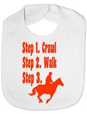 Steps To a Horse Riding Baby