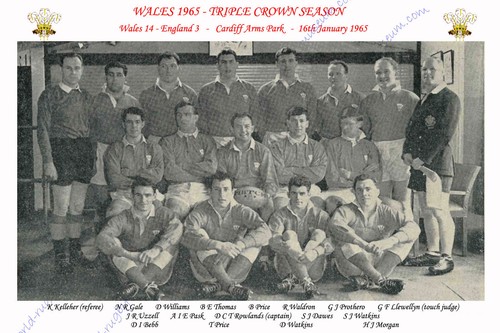 Wales 1965 triple - england),