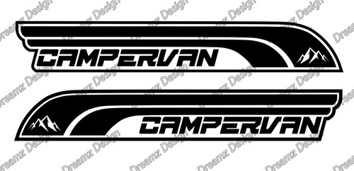Camper decals stickers - camper,