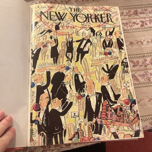 New yorker magazine bound - new,