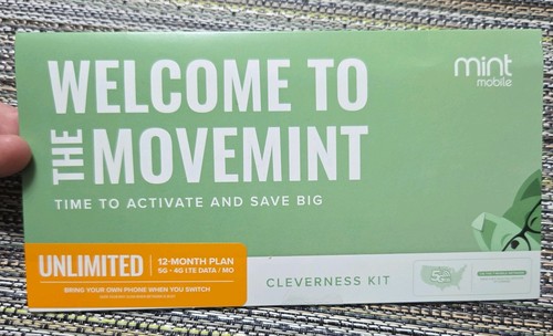 New customer number mint - new, or