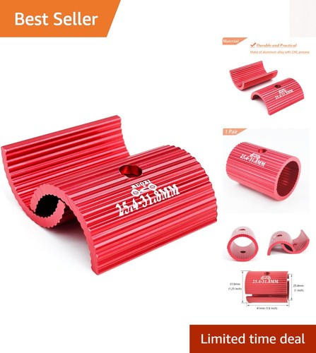 Durable red handlebar shim set - durable,