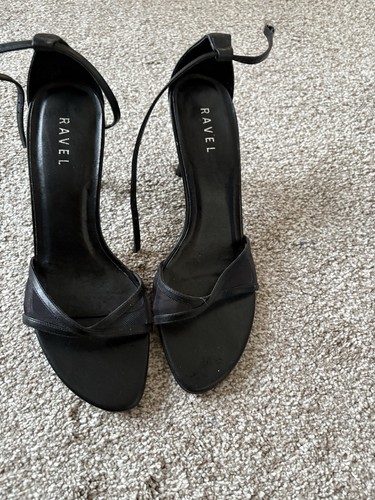 Black thin heel - heel, 6.5