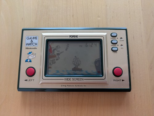 Nintendo game watch popeye - game,