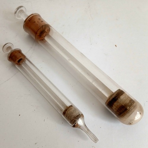 Glass syringe antique - glass,