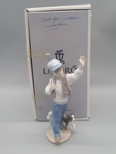 Lladro wednsday child - wednsday, dog