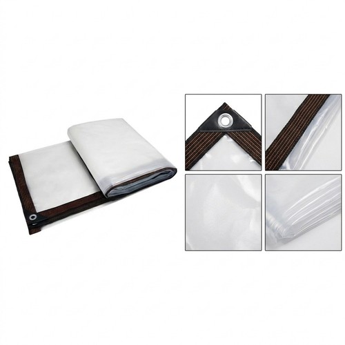 Clear tarp 6ft 8ft with - 6.6ft, 9.8ft