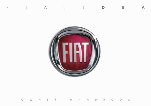 Fiat idea owner - -owner, user