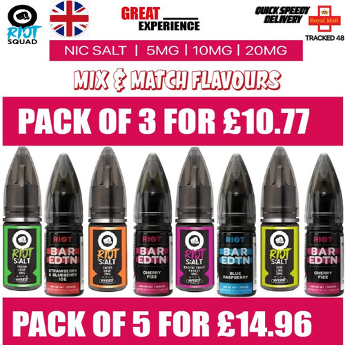 Riot squad 10ml nic salt - riot,