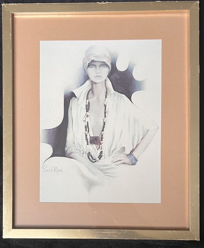 Vintage signed framed - signed, ~