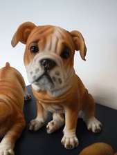 RESIN LIFESIZE BULLDOG PUPPY