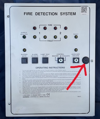 Fire detection system - fire,