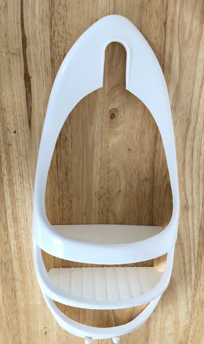 Small pvc bathroom shelf - shelf, with