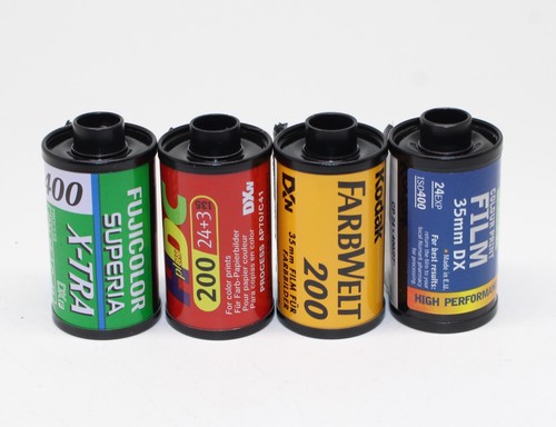Four 35mm film - rolls, of