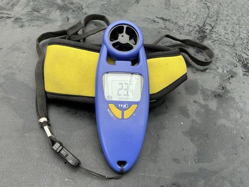 Tfa pocket anemometer blue - pocket, anemometer-