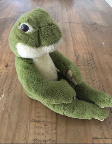 Merrythought frog teddy plush - frog,