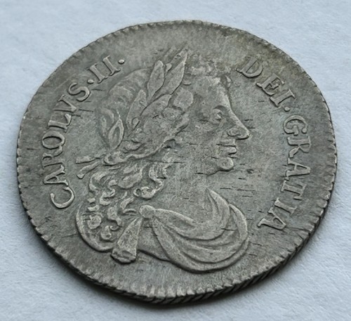 1678 charles silver - charles, ii