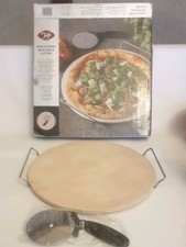 Tala Pizza Board Stone 32cm Ceramics Pizza Baking Serving Tray Pizza utensil 