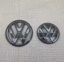 Vw Golf Mk7 Carbon Fibre Replacement Badge Emblem