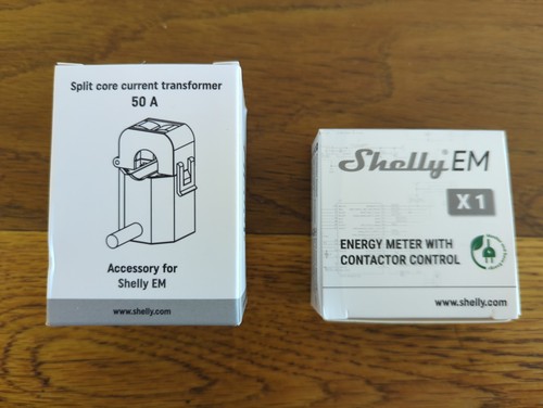 Shelly energy meter - energy, switch