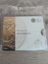 2012 Quarter Gold Sovereign
