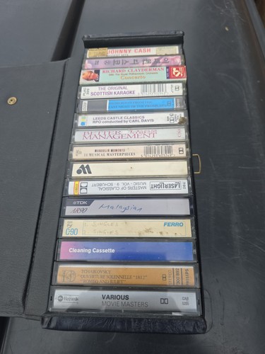 Vintage cassette tape job lot - vintage,