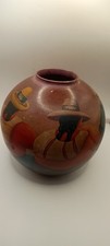 Peruvian Pottery Vase,Folk