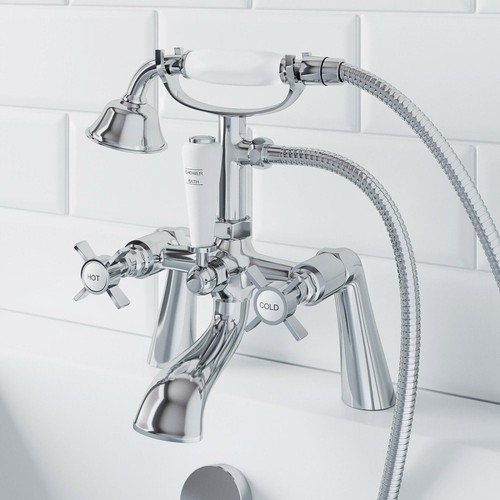 Traditional bathroom shower - traditional,
