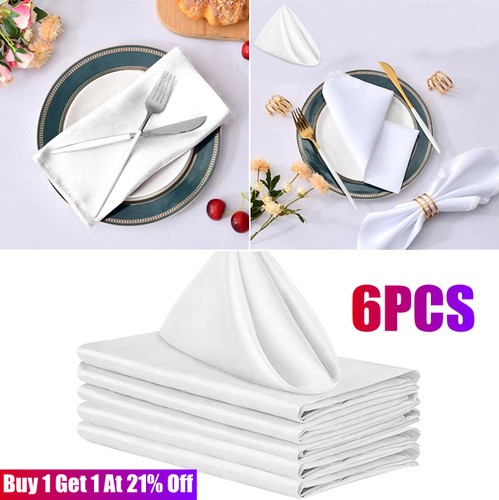 White cotton table reusable - white,