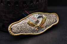 6X 65*24mm Silver Gold Eagle