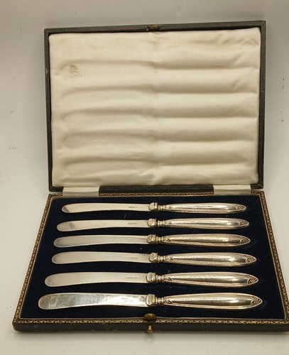 Set solid silver handled - solid,