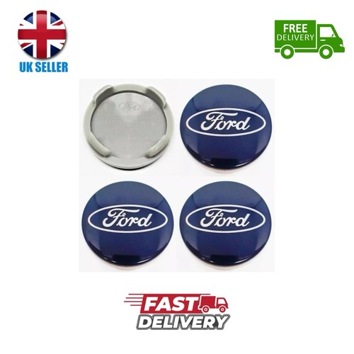 54mm blue ford alloy - 4x,