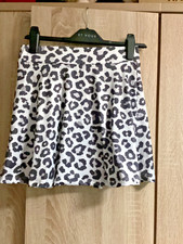 Leopard Animal Print Golf Skort  waist 26/28”
