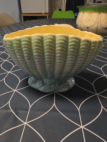Vintage sylvac shell vase - sylvac,
