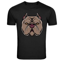 American Bully Dog Head Mascot