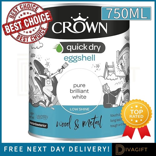 Crown quick dry eggshell - dry,