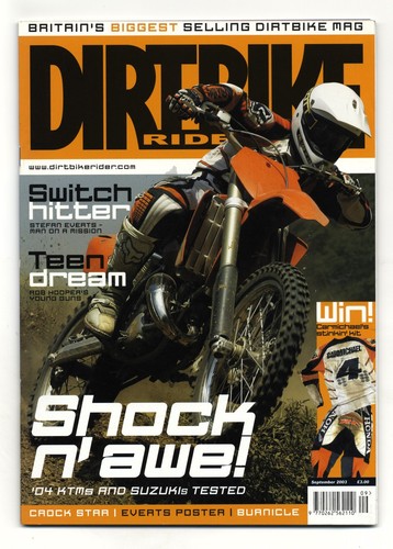 Dirt bike rider magazine - bike,