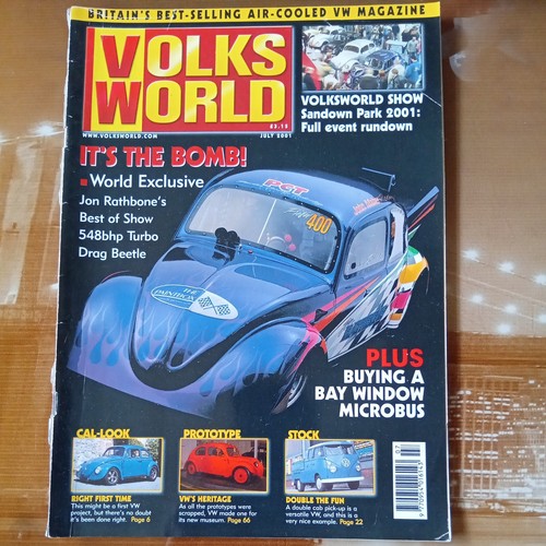 Volksworld magazine july 2001 - volksworld,