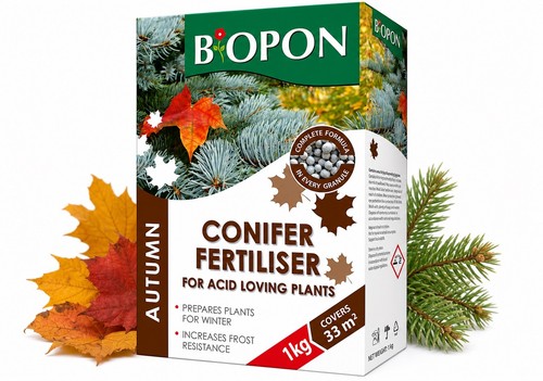 Autumn conifer fertiliser 1kg - autumn,
