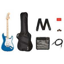 Fender Squier Affinity Stratocaster HSS Pack, Lake Placid Blue (NEW)