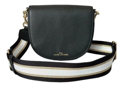 The marc jacobs black courier - black,