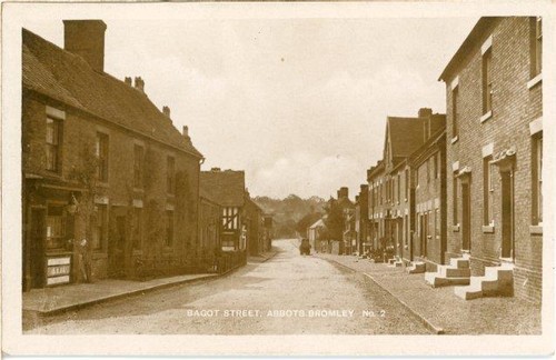 Real photo postcard - of, bagot
