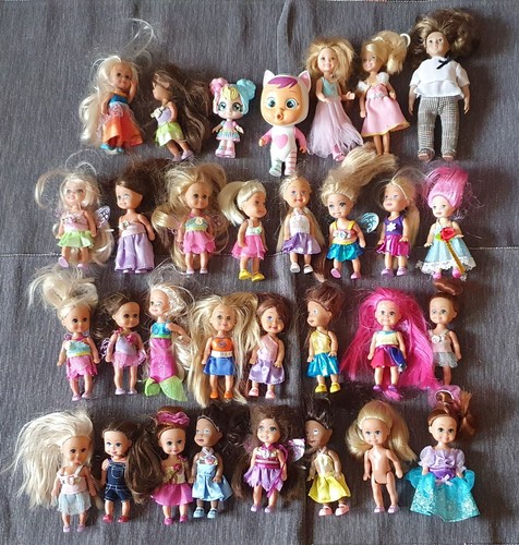 Large bundle small dolls - large,
