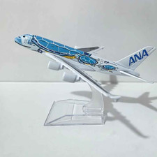 16cm A380 Airbus ANA Blue &