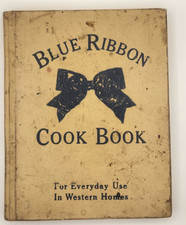 Vintage Cookbooks Blue Ribbon